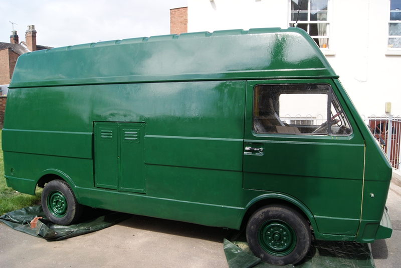 The Van, in glorious green