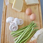 Apropos best toastie recipes ever: Asparagus, mushrooms, parmesan, eggs, cheddar