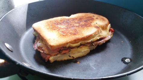 How to cook a toastie: Frying Pan