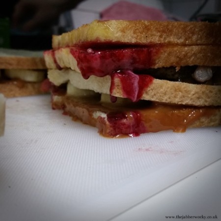 Posh toastie greatness - the candy manwich