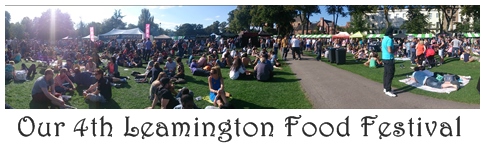 Our 4th Leamington Food Festival