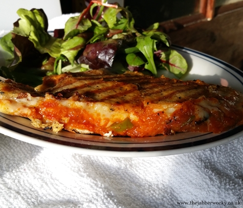 cheddar curry toastie