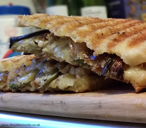 duck toastie with fennel and manchego