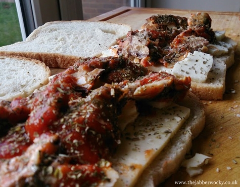 sardine toastie construction