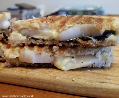 scallop toastie cheesetastic