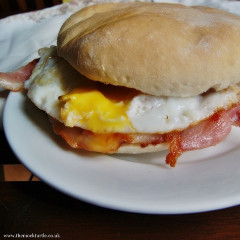 Mock Turtle Breakfast Bap 