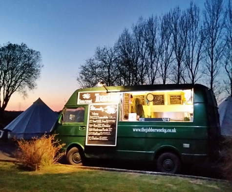 wedding street food in situ