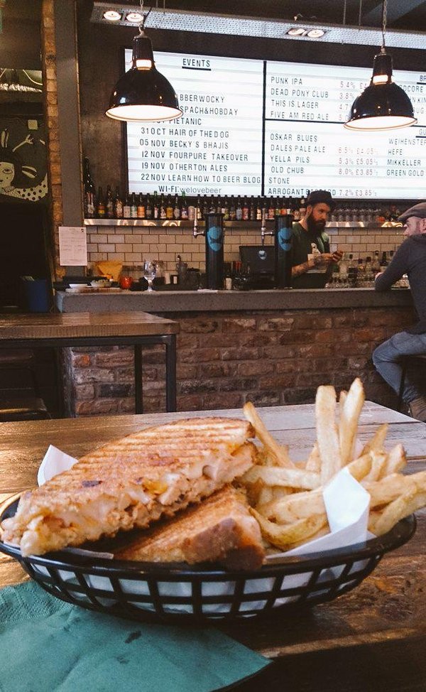 jabberwocky toastie at Brewdog