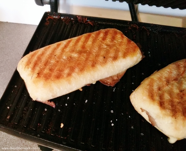 A panini on a panini press