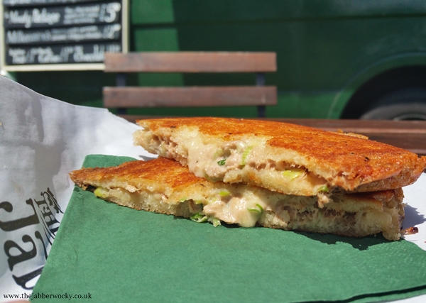 The tuna melt - not technically a grilled cheese